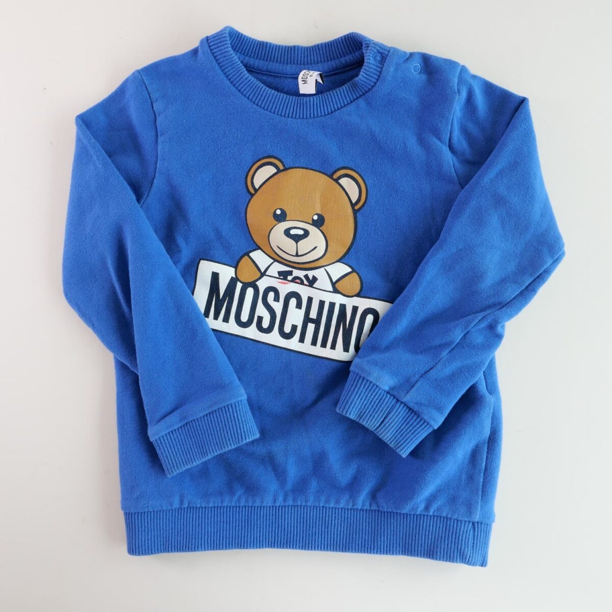 SUETER AZUL CON OSO Y LOGO