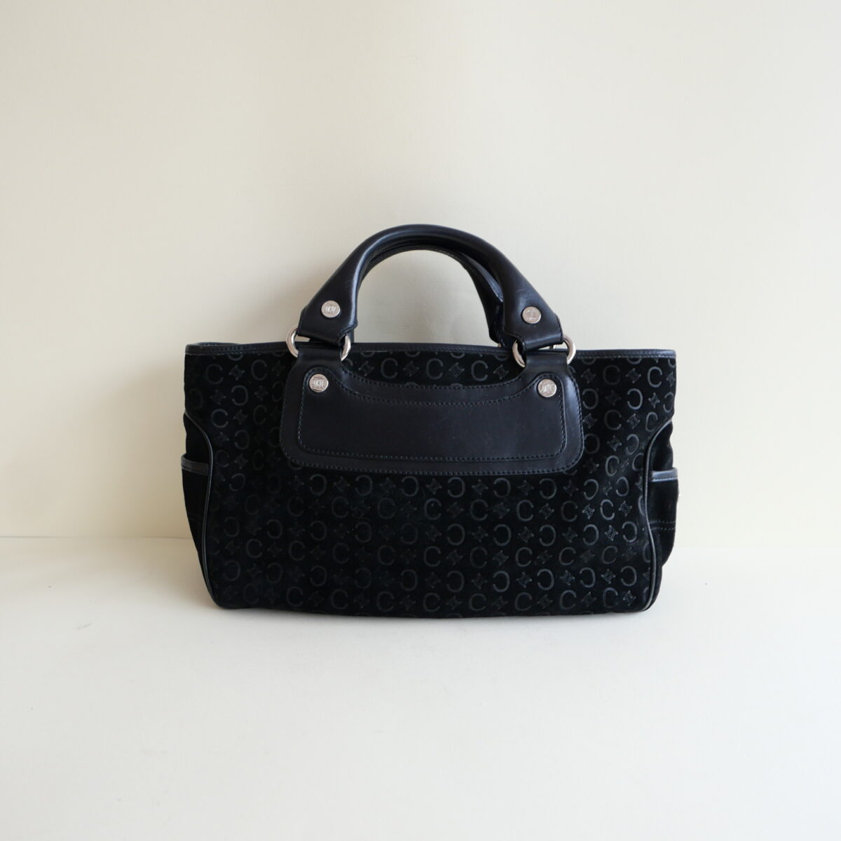 CELINE BOOGIE CLOTH HANDBAG